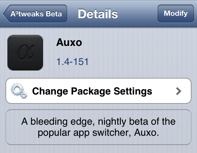 Auxo beta nightly