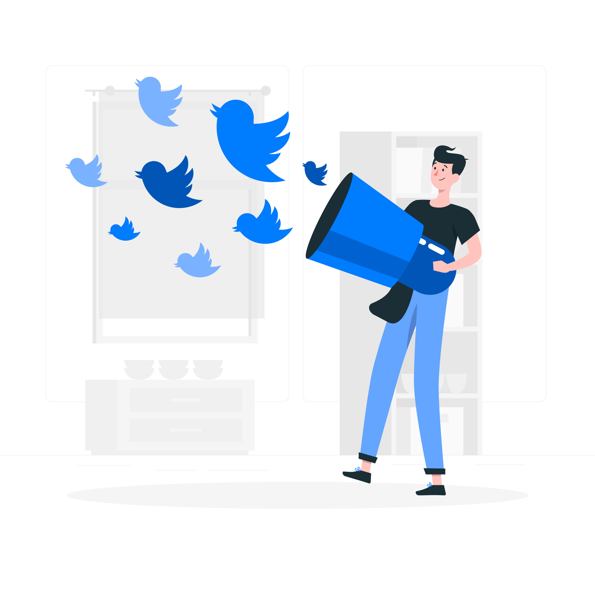 Twitter illustration