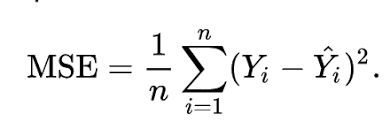 Mean Squared Error