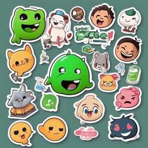 Meta | generative AI | creative WhatsApp stickers