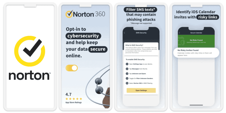 🥇 1. Norton — Top Choice for Smartphone Protection in 2024