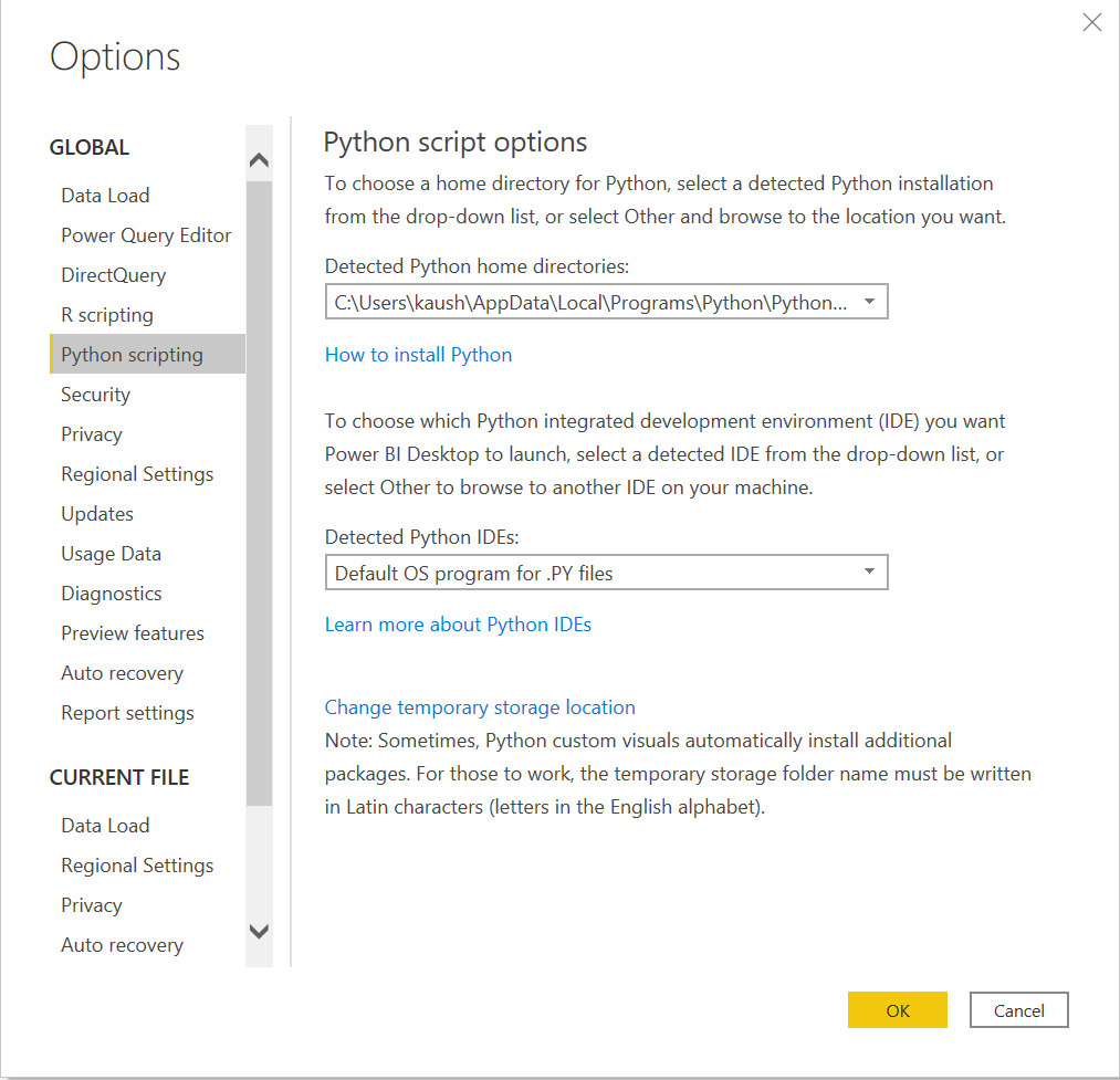 Integrating Python with Power BI: Enabling Python Scripting in Power BI