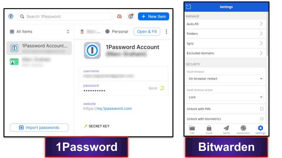 Apps &amp; Browser Extensions — 1Password’s Interface is More Intuitive