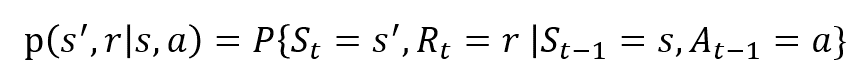 reinforcement learning markov - formula