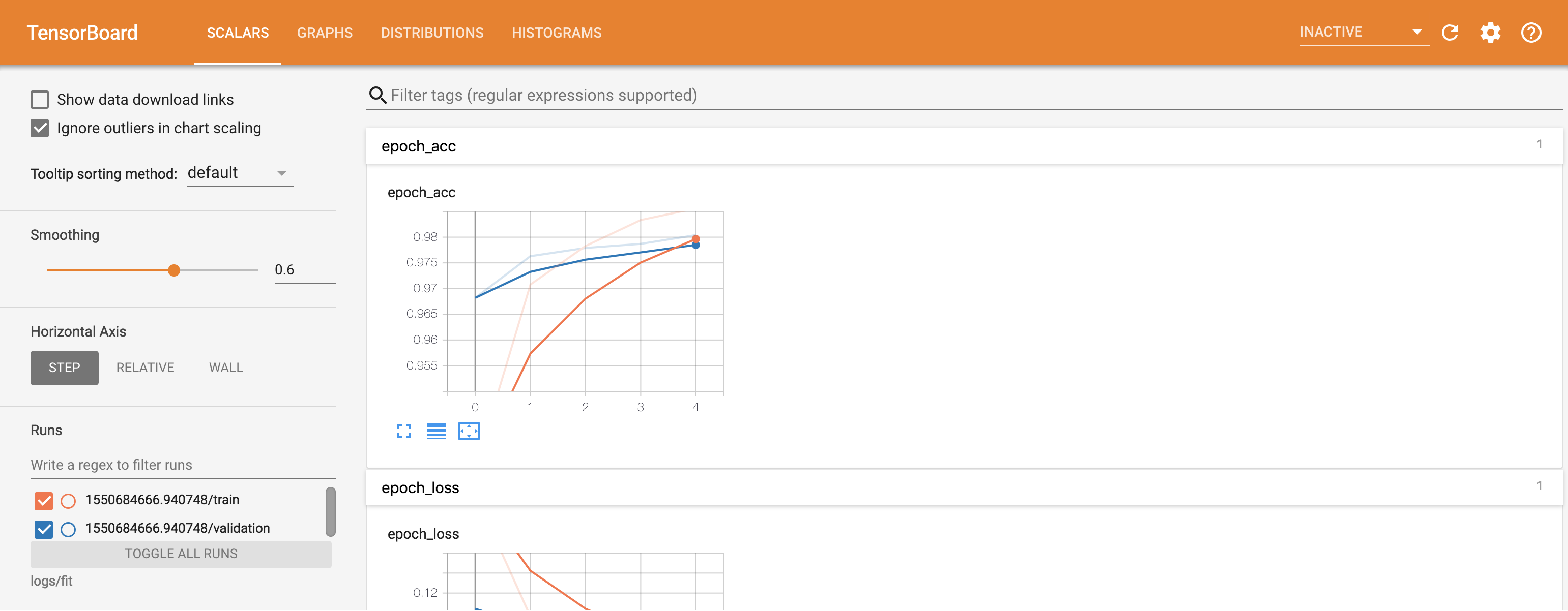 tensorflow callbacks