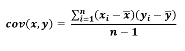 covariance