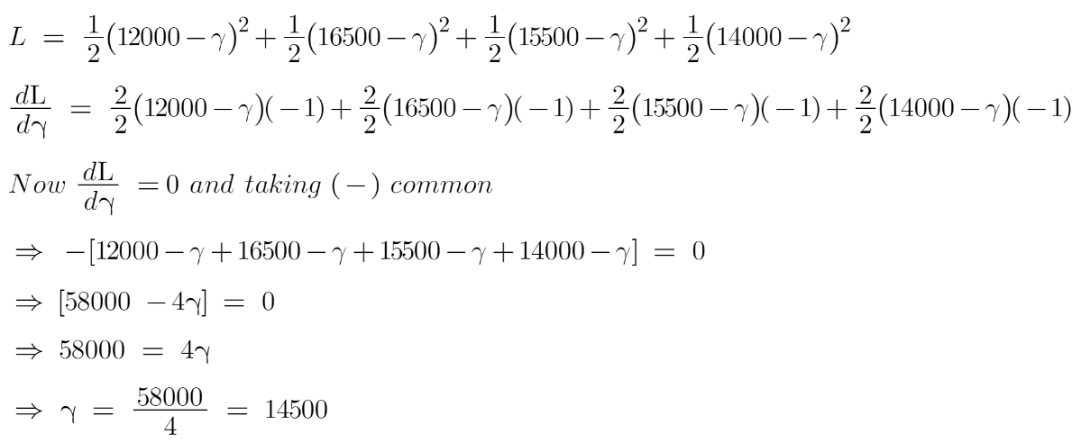 plug values | Gradient Boosting Algorithm