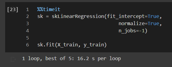 sklearn model training | pandas on GPU