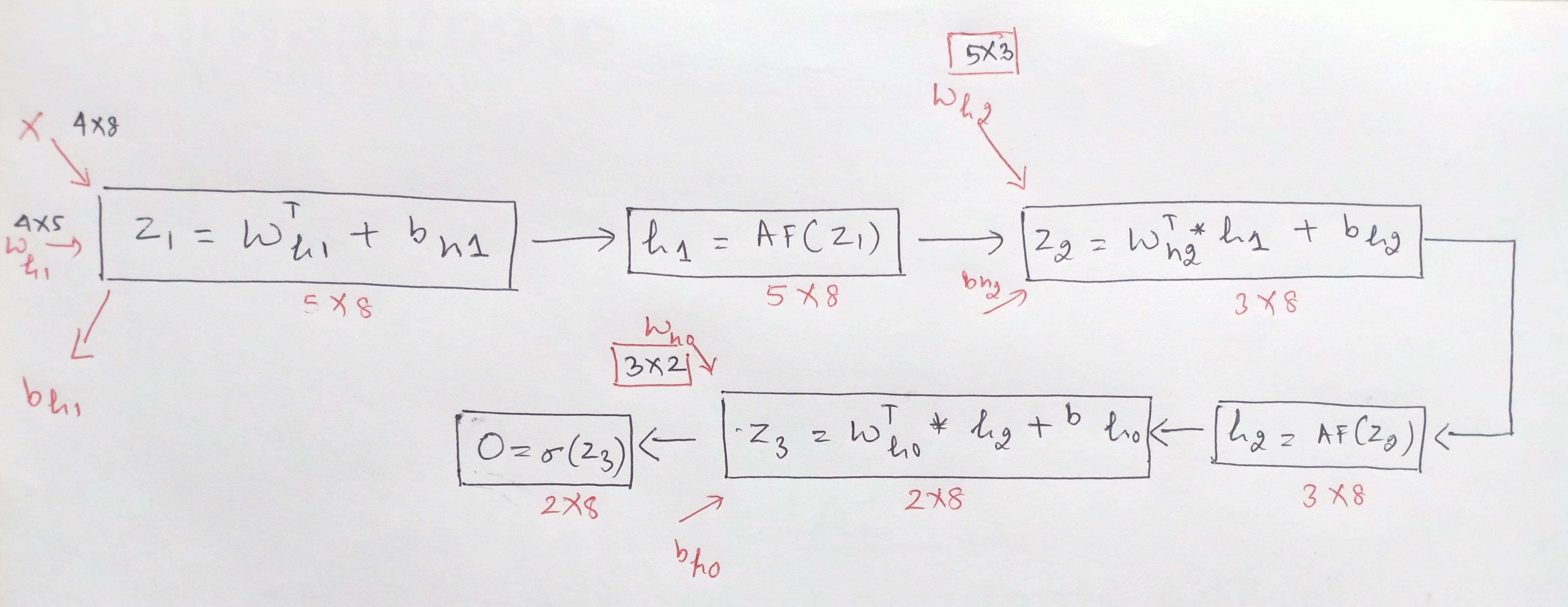 Forward Propagation 2 estimation of neurons