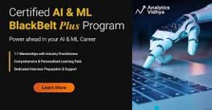 Blackbelt Program offered by Analytics Vidhya | opportunity to enhance data science and machine learning skills