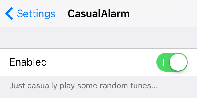 CasualAlarm Preferences Pane