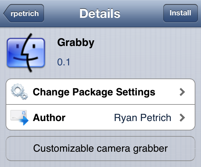 Grabby cydia