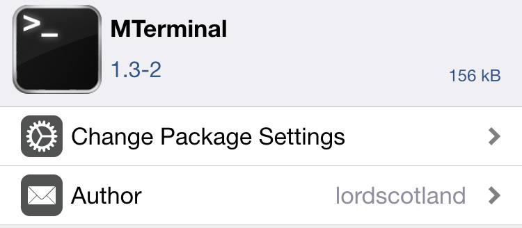 MTerminal Package