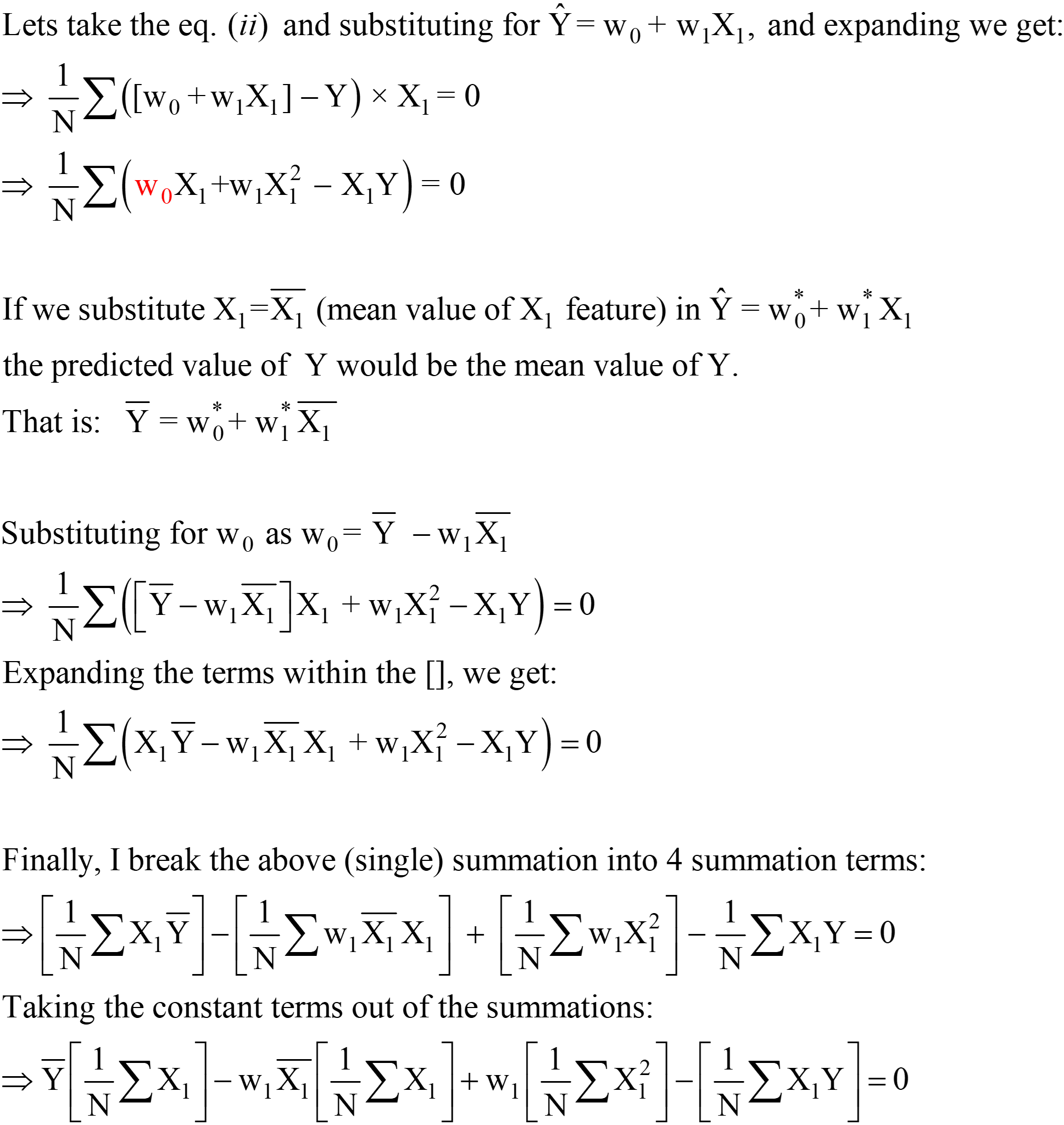 OLS Solution in Scaler form