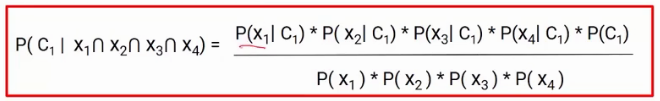 Naive Bayes algorithm assumes