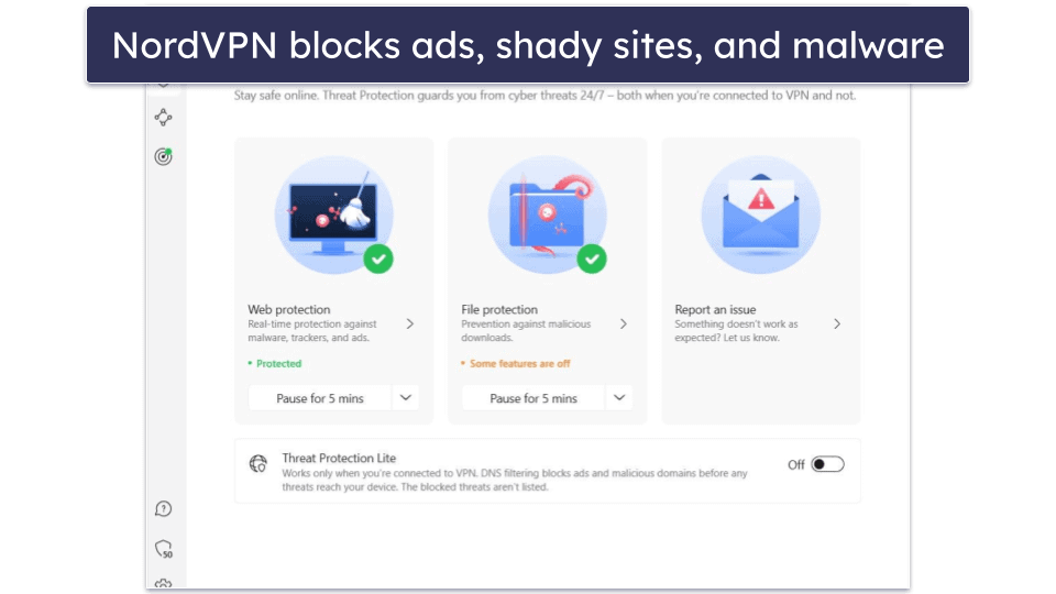 4. NordVPN — Good for Torrenting Music &amp; High-End Security