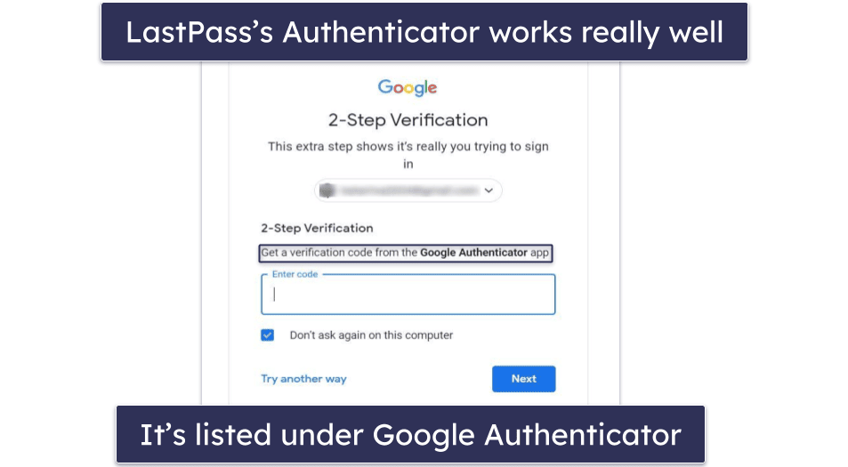 6. LastPass — Unlimited Passwords on Either Desktop or Mobile