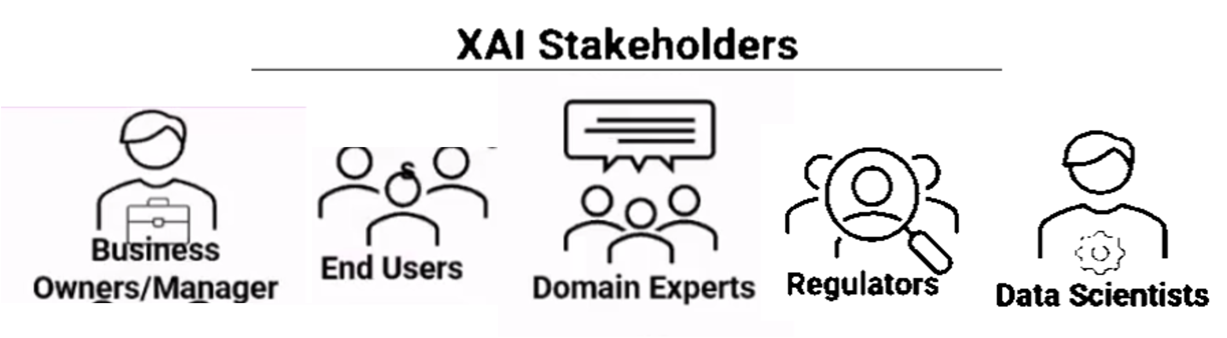 Stakeholders of explainable AI (XAI)