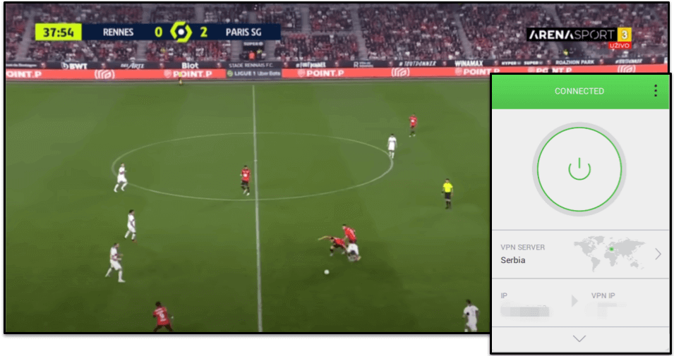 🥈2. Private Internet Access — User-Friendly Mobile Apps For Watching Ligue 1 Games