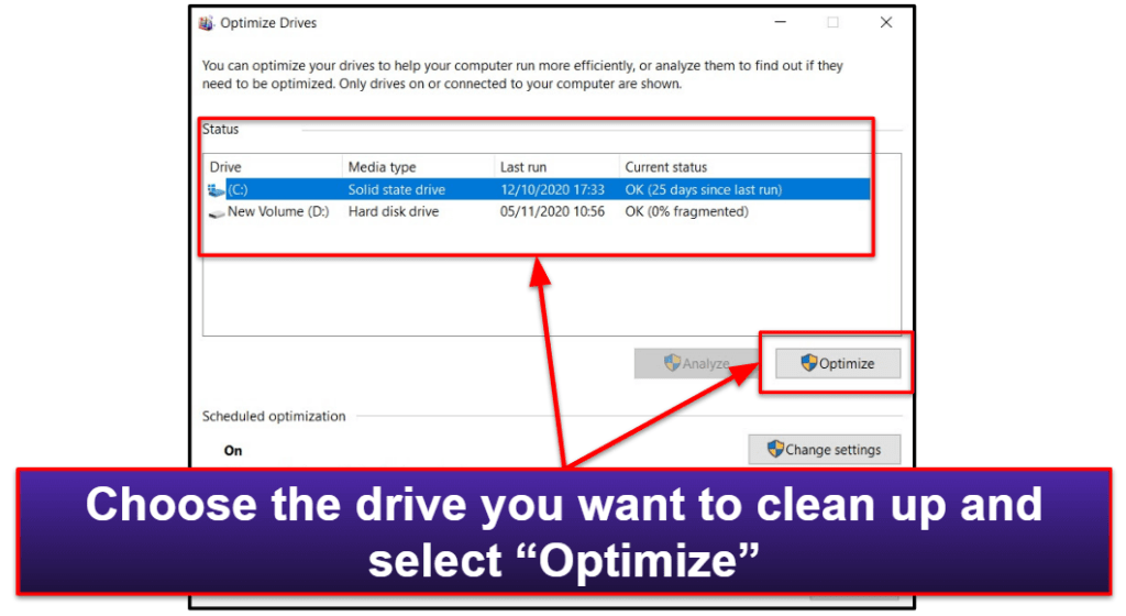 17. Defragment Your Hard Drive (HDD only)