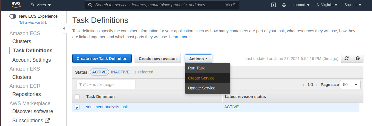 aws farget | CI/CD pipeline AWS