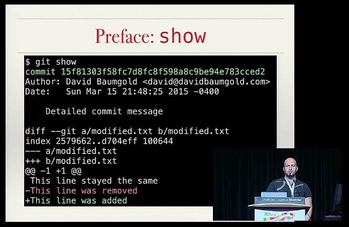 Advanced Git, PyCon Montreal 2015, Python