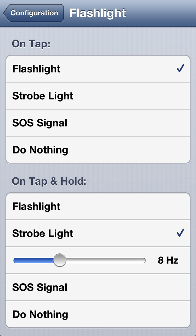 Auxo 1.4 flashlight