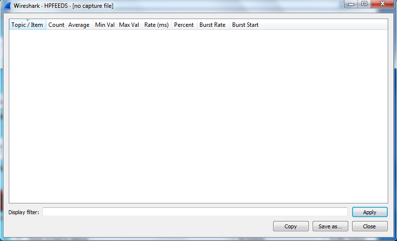 HPFEEDS in Wireshark