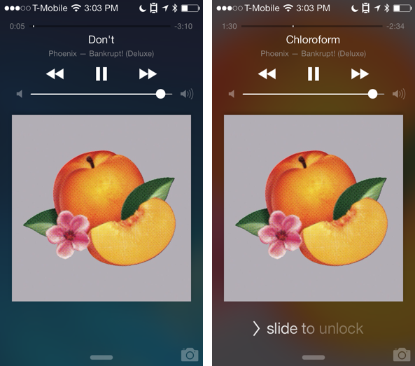 Spectral Before and After iOS 7