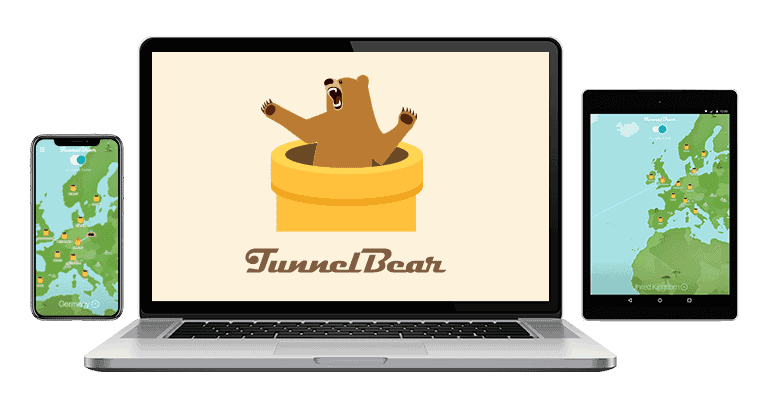 4. TunnelBear — Fun &amp; Free P2P-Friendly VPN