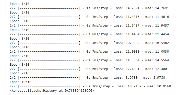 Building Regression model with Neural Network