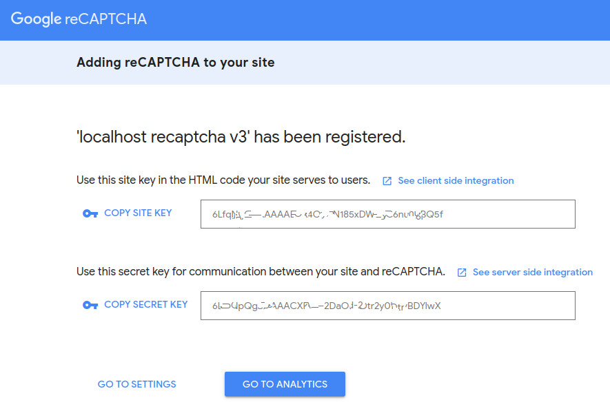 Google reCAPTCHA