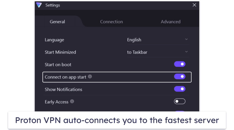 🥉3. Proton VPN — Best Free VPN for Gaming in 2024