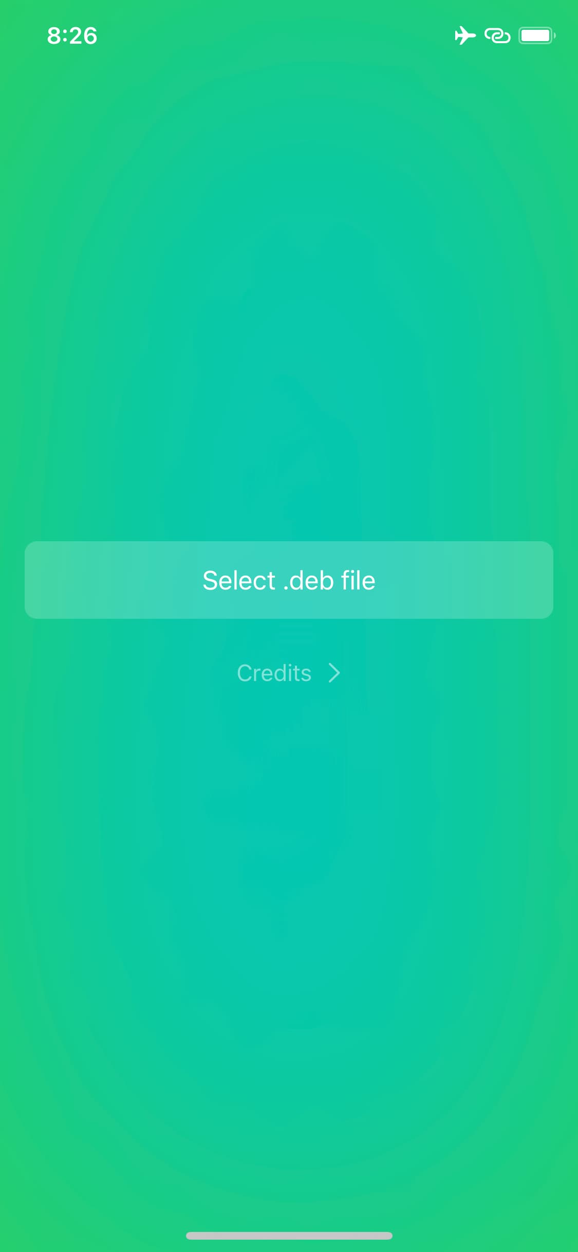 Derootifier app user interface.