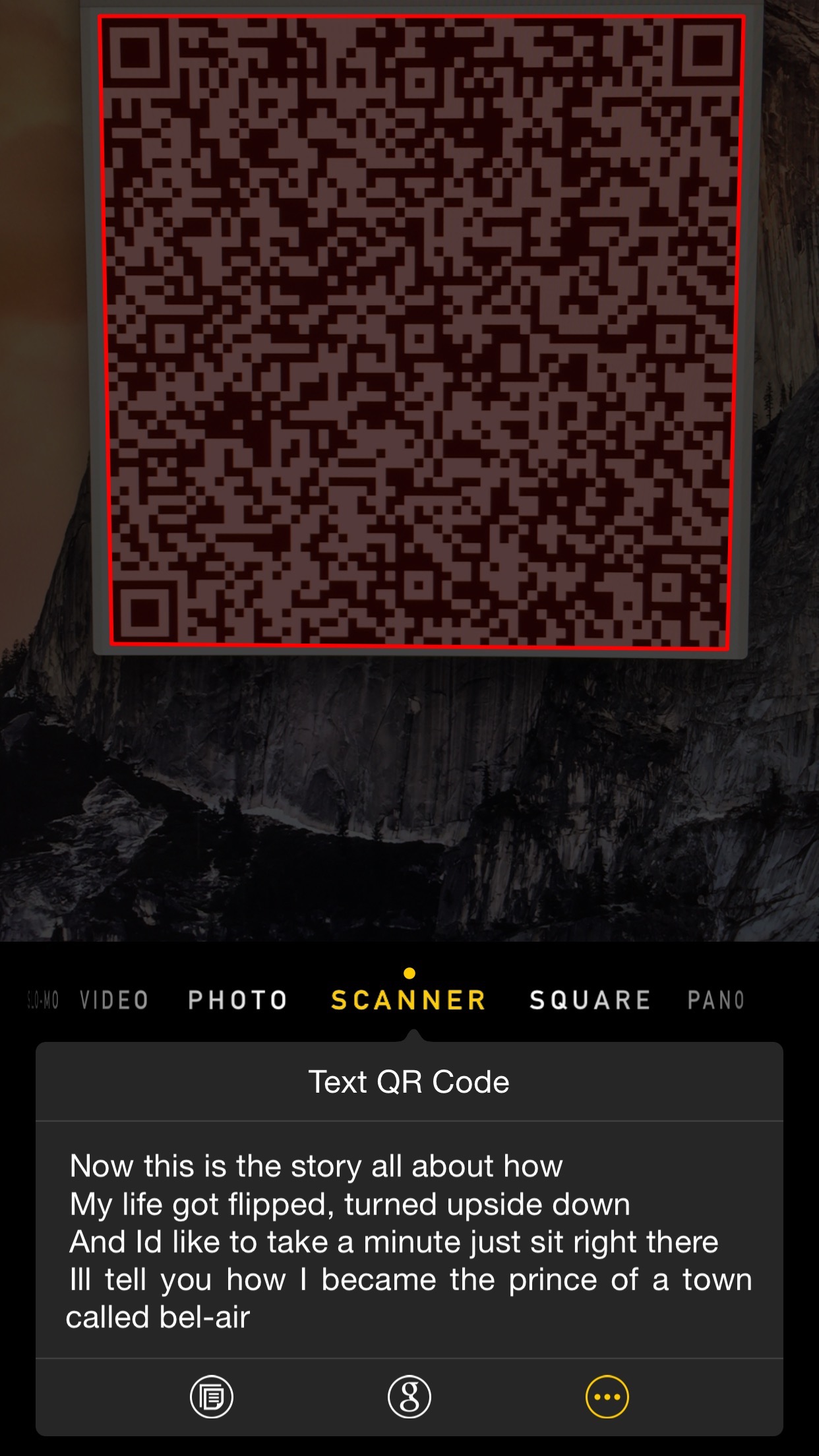 QR Mode