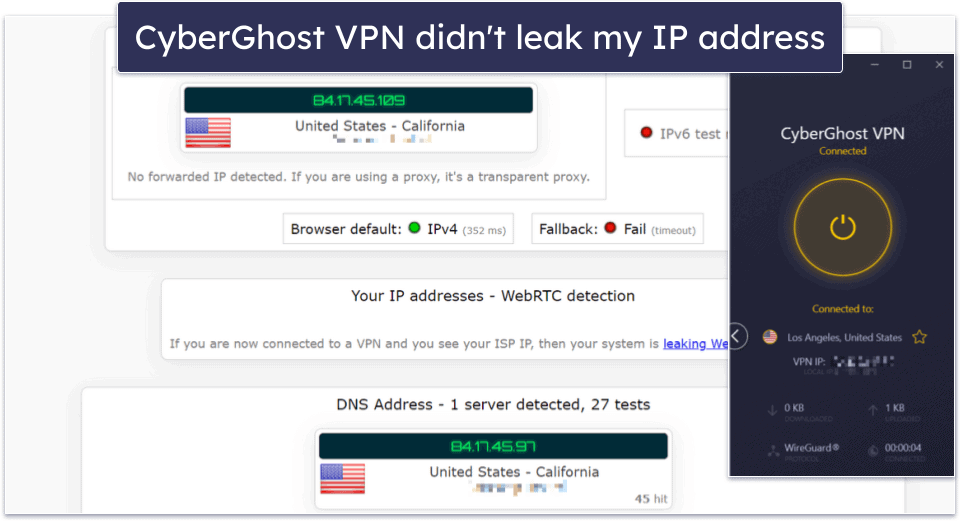 🥉3. CyberGhost VPN — User-Friendly VPN for Aruba With Great Automation