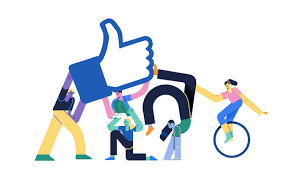 Facebook illustration