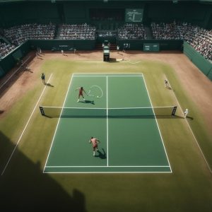 Wimbledon is considering replacing line judges in its traditional tennis tournaments with modern AI systems.