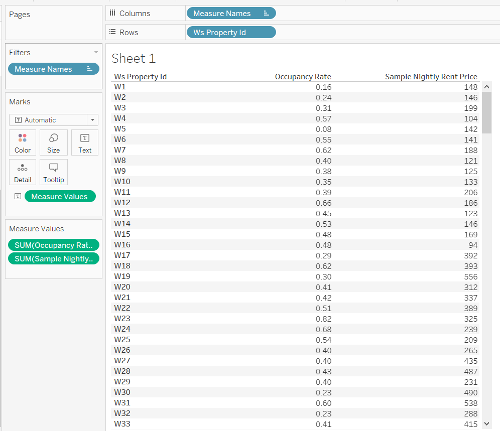 r with tableau