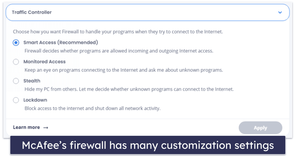 4. McAfee Total Protection — Best for Wi-Fi Network Protection With Excellent Cybersecurity Extras