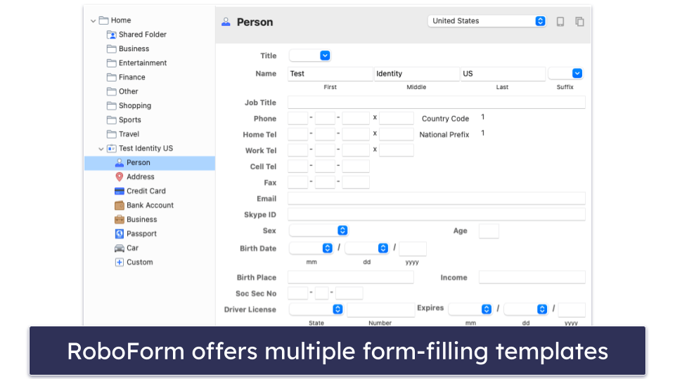 🥉3. RoboForm — Budget-Friendly With Impressive Form Filling