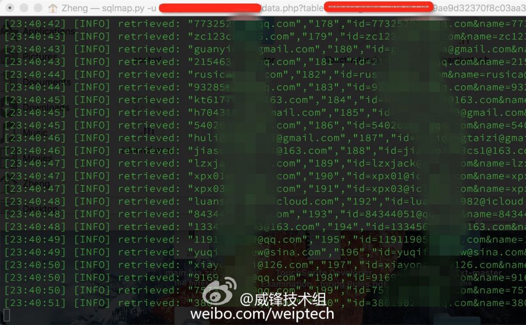 Chinese iCloud Hacked accounts