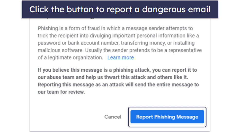 “Be Careful With This Message” Is Appearing in Emails I Receive