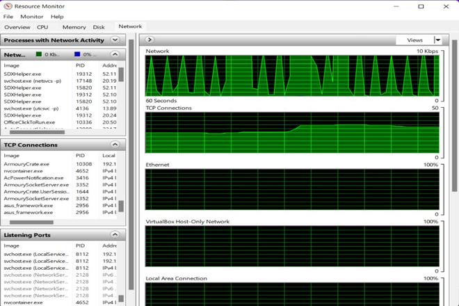 Network Activity Windows 11