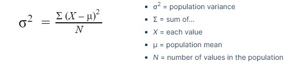 variance | statistics for Machine learning