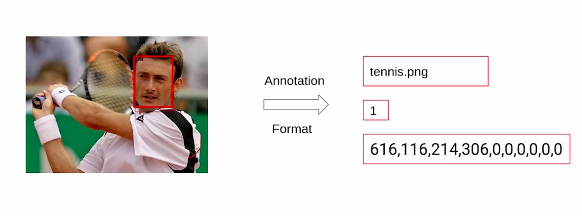 Converting the Annotations of the WIDER FACE Dataset as per Detectron2