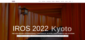 IROS 2022 Kyoto