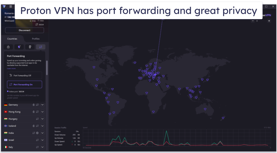 4. Proton VPN — Good Privacy-Focused P2P VPN