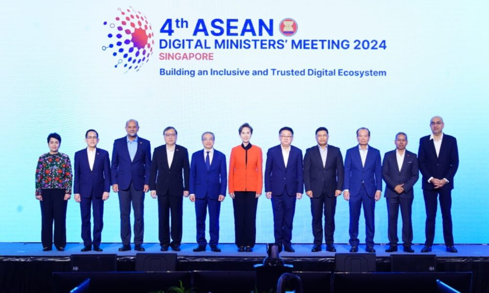 4th ASEAN Digital Ministers Meeting in Singapore.