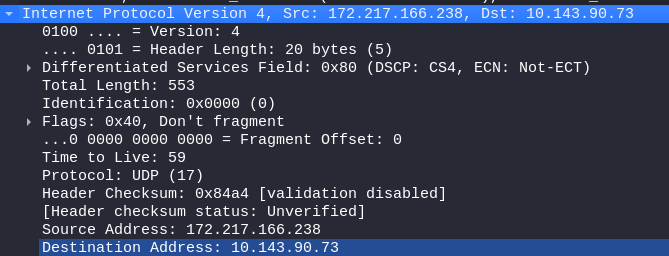 IPv4 Section